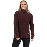 Bergans - Nordmarka Merino High Neck Jumper - Amarone Red - 100% Merinowol