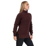 Bergans - Nordmarka Merino High Neck Jumper - Amarone Red - 100% Merinowol