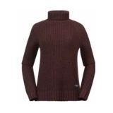 Bergans - Nordmarka Merino High Neck Jumper - Amarone Red - 100% Merinowol