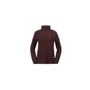 Bergans - Nordmarka Merino High Neck Jumper - Amarone Red - 100% Merinowol