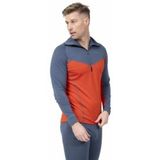 Bergans - Inner: Dual Merino Half Zip - Trui - Navy Blue