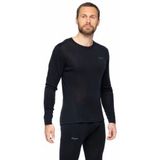 Bergans - Inner: Dual Merino Long Sleeve - Longsleeve - Zwart - Merinowol/Polyester/Polyamide