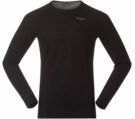 Bergans - Inner: Dual Merino Long Sleeve - Longsleeve - Zwart - Merinowol/Polyester/Polyamide