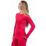 Bergans - Pure Merino Long Sleeve - Alpenroos - Licht Alpenroos - Dames