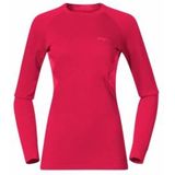 Bergans - Pure Merino Long Sleeve - Alpenroos - Licht Alpenroos - Dames