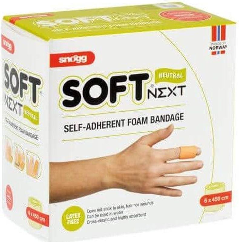 Cederroth - Zelfklevend Schuimverband - Beige - 6 cm x 4,5 m