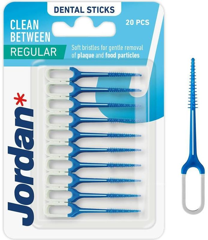 Clean Between Sticks - Tandstokken - 20 Stuks - Zacht Siliconen Coating