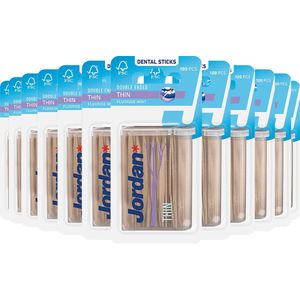 Jordan Tandenstokers Dun 2-zijdig *bestekoop Voordeelverpakking