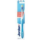 Jordan - Total Clean Soft - Tandenborstel - 2 Stuks - Unisex