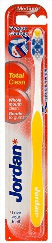 Jordan - Total Clean - Tandenborstel - 2 st - Medium