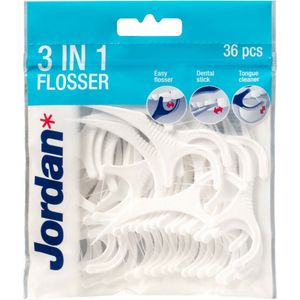 6x Jordan 3-in-1 Flosser 36 stuks