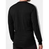 Helly Hansen - Lifa Stripe Crew - Ondershirt - Zwart - 100% Polypropylene