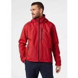 Jas Helly Hansen Men Crew Hooded Jacket Red