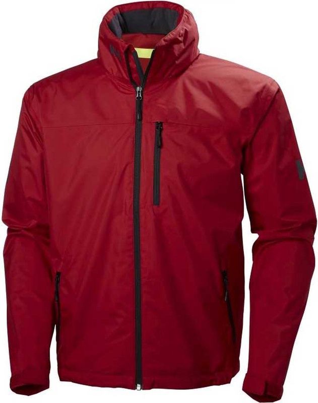 Jas Helly Hansen Men Crew Hooded Jacket Red