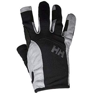Helly Hansen Sailing Glove Long Handschoenen, uniseks, voor zeilen en watersport, zwart, L