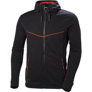 Chelsea Evolution Zip Hoodie Arbeits-Sweatshirt - m - Schwarze - Helly Hansen