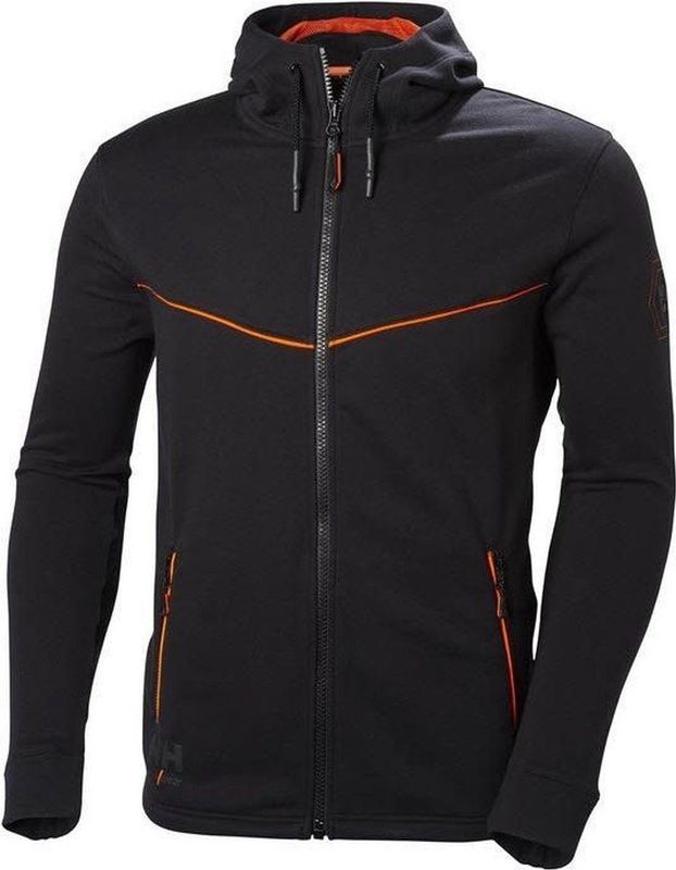 Helly Hansen - Chelsea Evolution Zip Hoodie - Groen - Katoen/Polyester