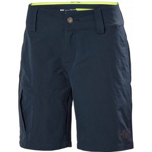 Helly Hansen - W Qd Cargo Shorts - Blauw - Duurzaam Stretchmateriaal