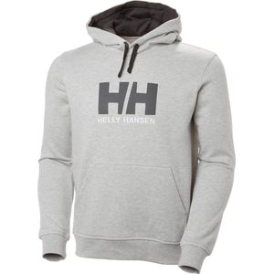 Helly Hansen Mens HH Logo Hoodie, M, Grey Melange