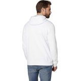 Helly Hansen Logo Hoodie 33977-001, Mannen, Wit, Sporttrui casual