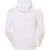 Helly Hansen Logo Hoodie 33977-001, Mannen, Wit, Sporttrui casual