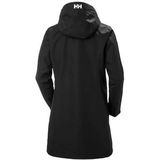 Helly Hansen - Long Belfast Jacket - Regenjas - Zwart - 100% Polyester