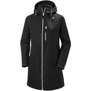 Helly Hansen - Long Belfast Jacket - Regenjas - Zwart - 100% Polyester