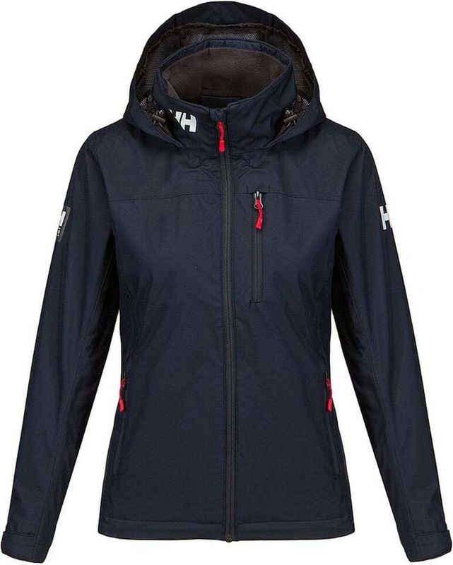 Jas Helly Hansen Women Crew Hooded Jacket Navy