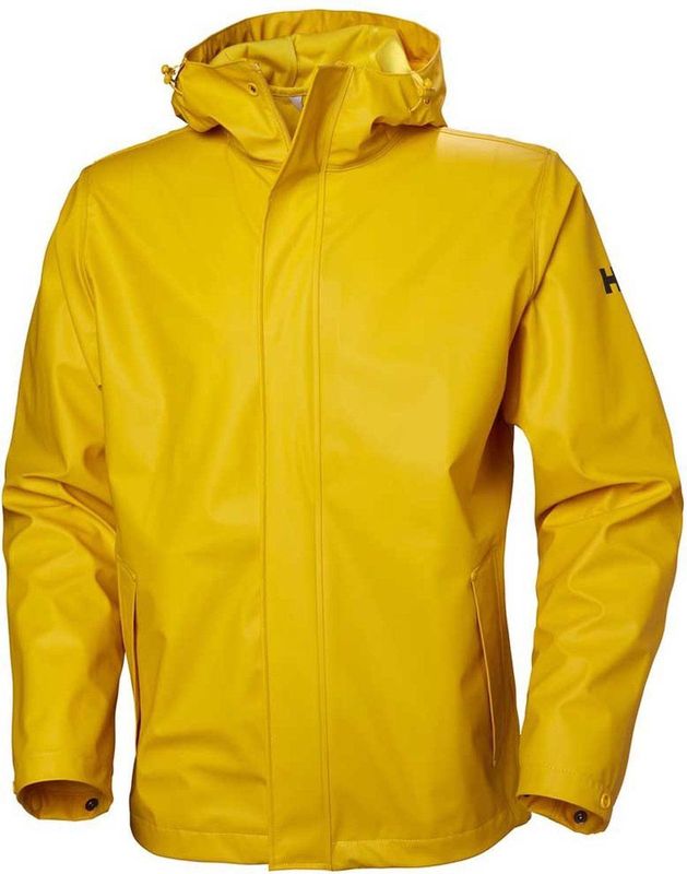 Helly Hansen - Moss - Regenjas - Geel - Waterdicht - Winddicht