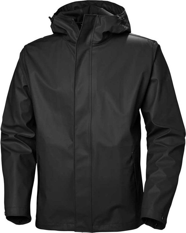 Helly Hansen - Moss - Regenjas - Zwart