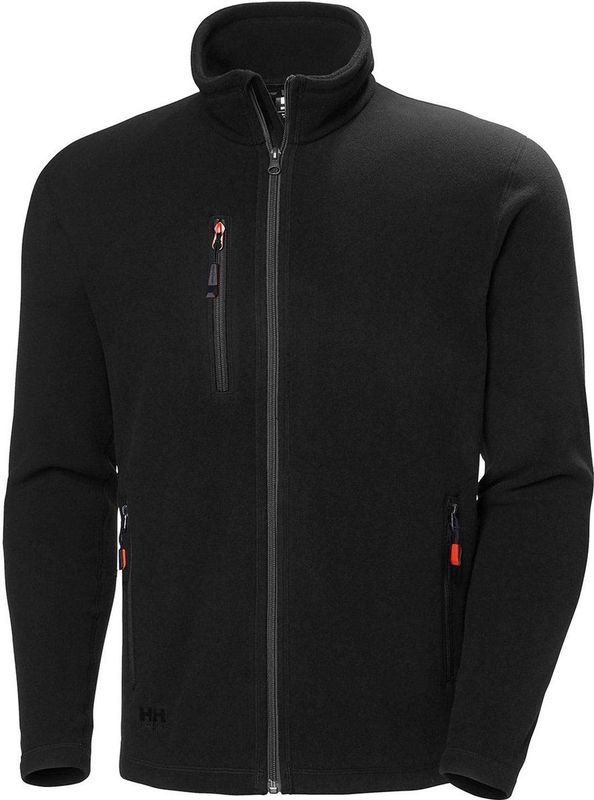 Helly Hansen Oxford Fleece Jacket 72026 - Mannen - Zwart - XL