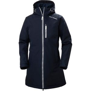 Helly Hansen Womens Long Belfast Winter Jacket Winterjack (Dames |blauw |waterdicht)