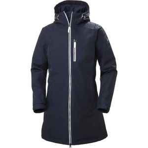 Jas Helly Hansen Women Long Belfast Winter Jacket Navy