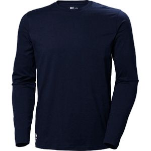 Helly Hansen T-Shirt 79169 Manchester Long Sleeve 590 Navy