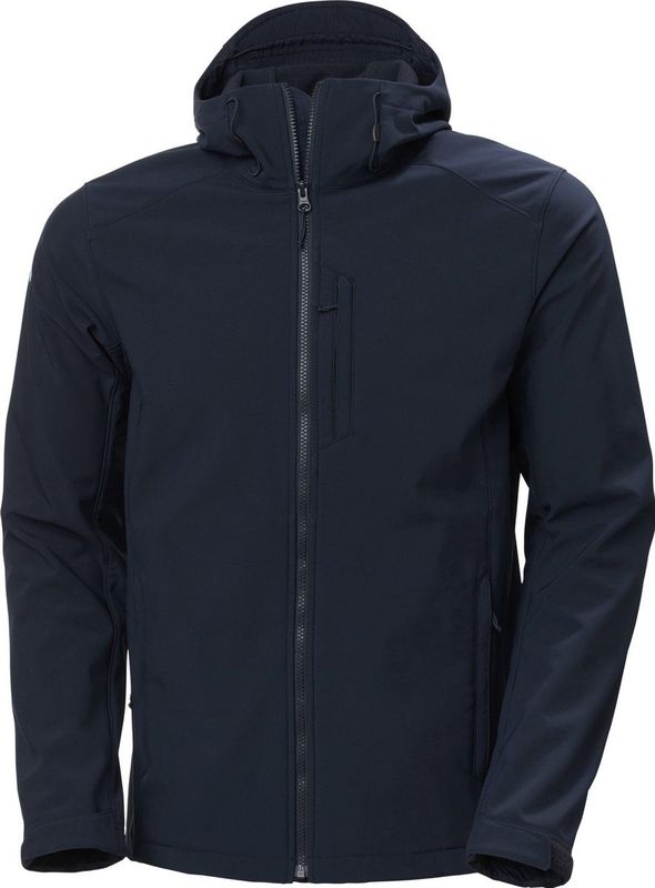 Helly Hansen - Paramount Softshell Jacket - Jas - Navy - 90% Polyester, 10% Elastaan