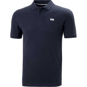 Helly Hansenvoor mannen. 33980 Transat marine polo shirt (M), Sportief, Katoen, Canalé, Buiten, Marineblauw