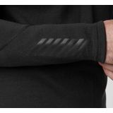 Ondershirt Helly Hansen Men Lifa Merino Midweight 1/2 Zip Black