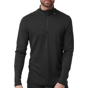 Ondershirt Helly Hansen Men Lifa Merino Midweight 1/2 Zip Black