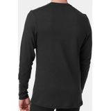 Helly Hansen - Lifa Merino Midweight Crew - Ondershirt - Black - 57% Merino Wol / 43% Polypropyleen