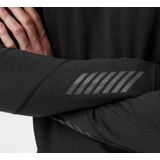 Helly Hansen - Lifa Merino Midweight Crew - Ondershirt - Black - 57% Merino Wol / 43% Polypropyleen