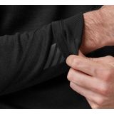 Helly Hansen - Lifa Merino Midweight Crew - Ondershirt - Black - 57% Merino Wol / 43% Polypropyleen