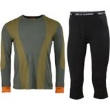 Legging Helly Hansen Men Lifa Merino Midweight 3/4 Pant Black