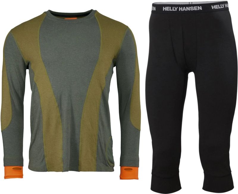 Legging Helly Hansen Men Lifa Merino Midweight 3/4 Pant Black