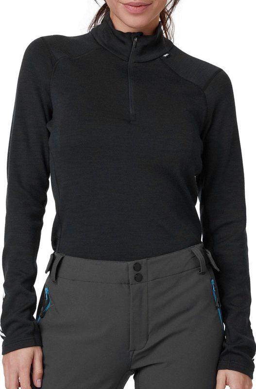 Helly Hansen - Lifa Merino Midweight - Thermoshirt - Black - 57% Merino Wol / 43% Polypropyleen