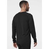 Helly Hansen - Lifa Active Crew - Sportshirt - Zwart - Lange Mouwen