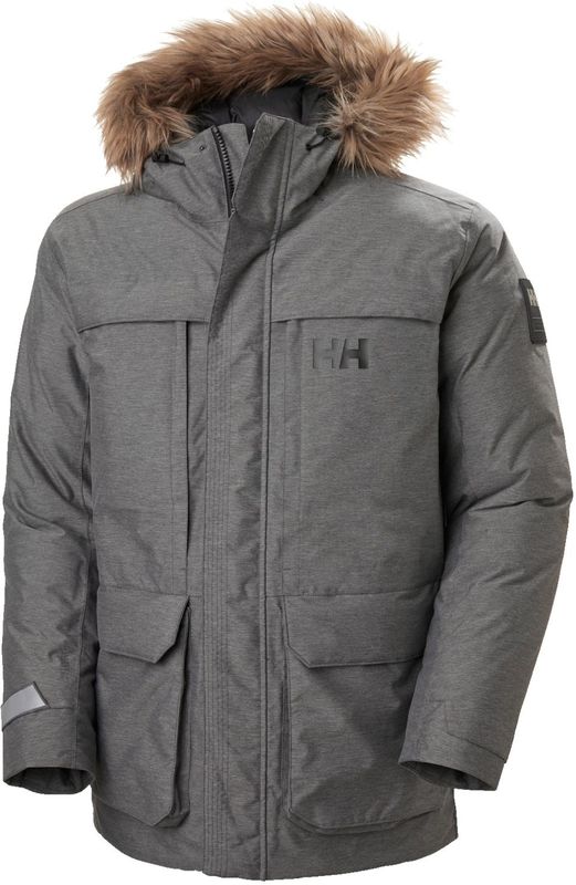 Helly Hansen - Men Nordsjo Parka - Grijs Melange - Trenchcoat