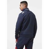 Helly Hansen - Crew Fleece Jacket - Jas - Navy - Fleece
