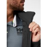 Helly Hansen - Crew Insulator Jacket 2.0 - Jas - Ebony - Lichtgewicht - Geïsoleerd Zeiljack