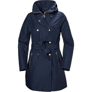 Helly-Hansen - Welsey II - Trenchcoat - Zwart - Waterdicht - Luchtdoorlatend
