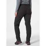 Helly Hansen - Brona - Wandelbroek - Zwart - Duurzame Softshell - 4-Way Stretch